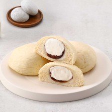 {랑컴퍼니} 찹쌀떡 품은 쫀득 우유크림빵