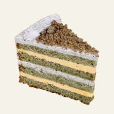 [마고] 흑임자콩가루 케이크