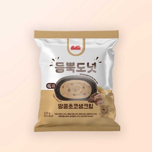 {벨리푸드} 땅콩 초코 생크림도넛